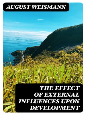 cover image of The Effect of External Influences upon Development